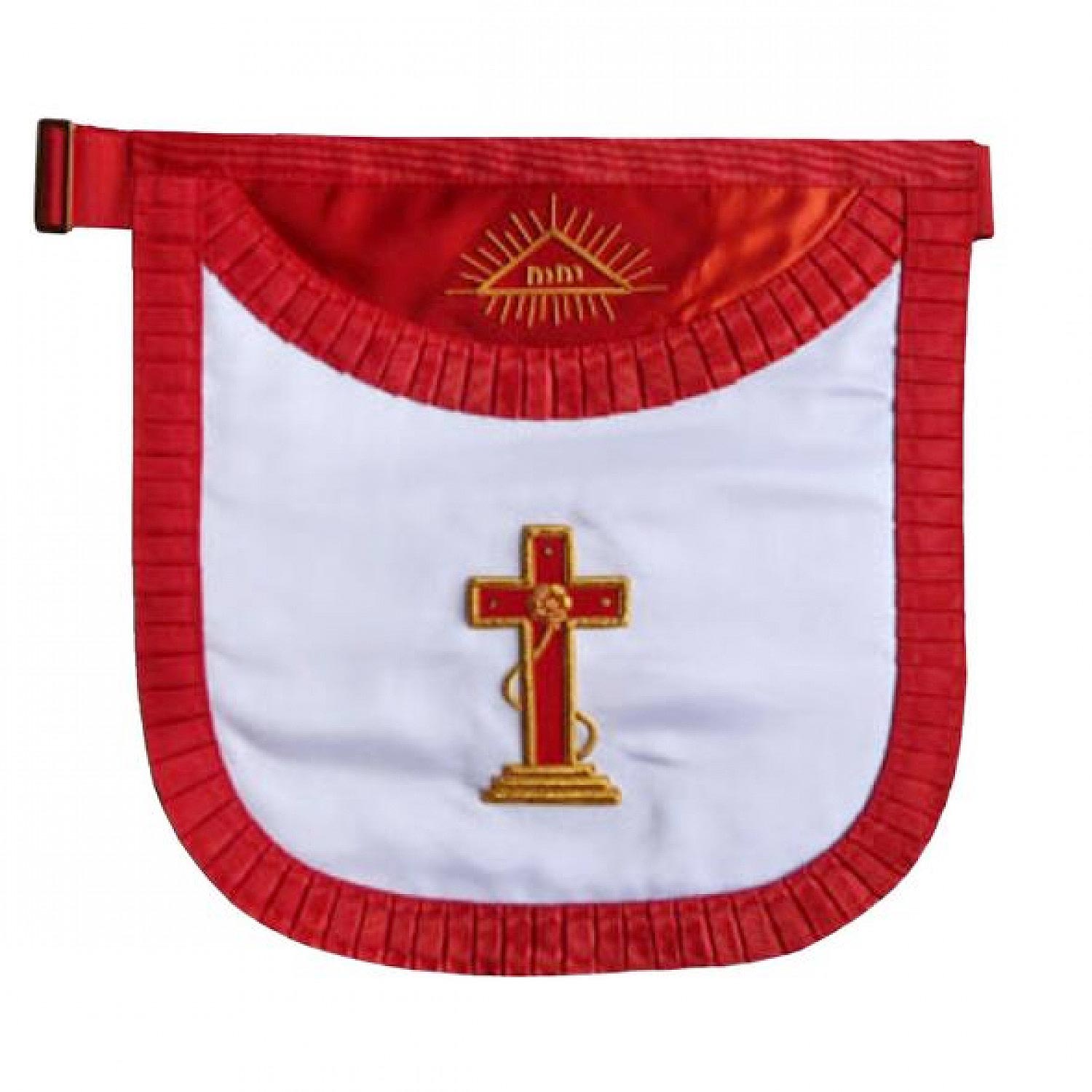 Masonic Scottish Rite Round Satin Apron AASR 18th Degree Masonic Scottish Rite Round Satin Apron AASR 18th Degree
