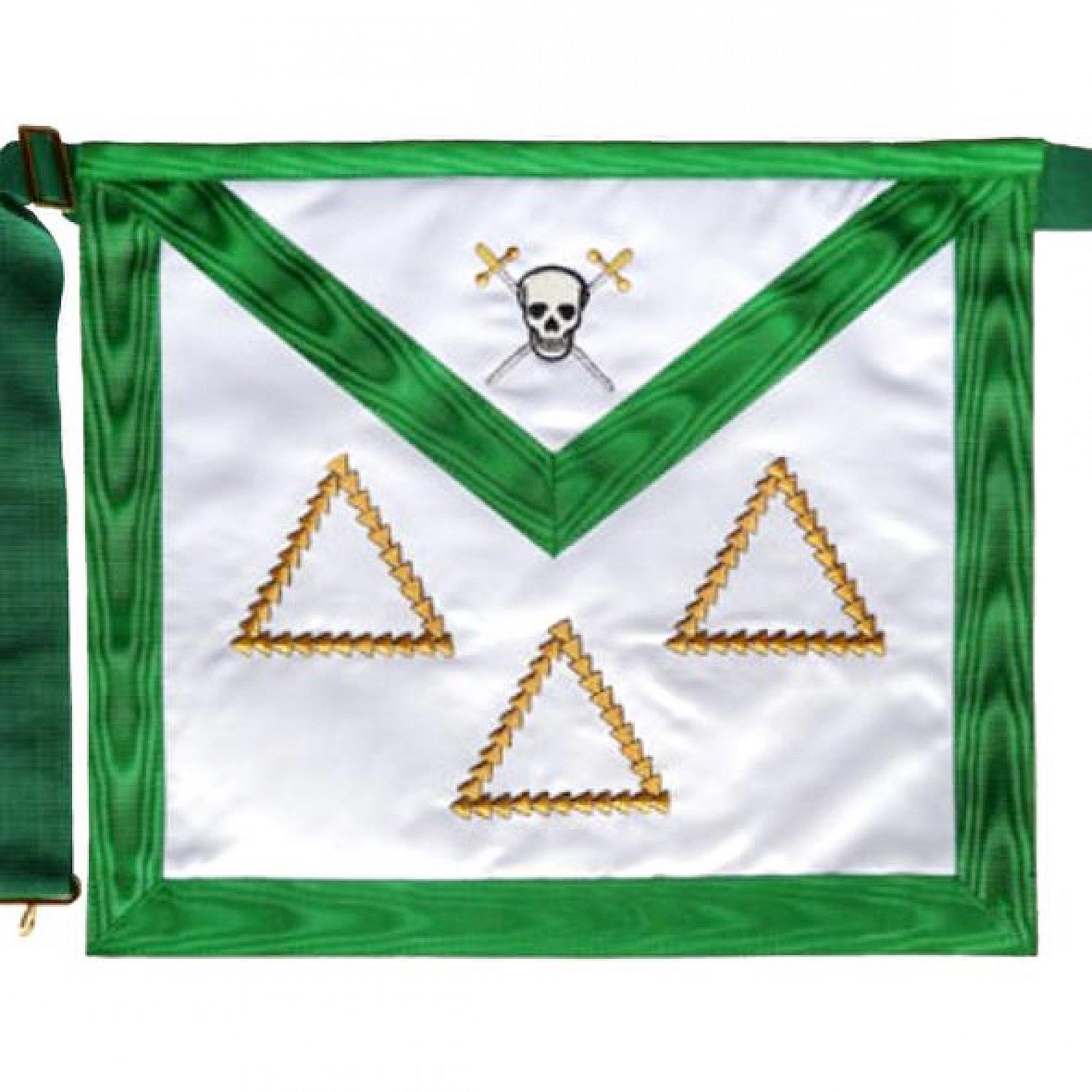 Masonic Scottish Rite Satin Apron AASR 15th Degree Masonic Scottish Rite Satin Apron AASR 15th Degree