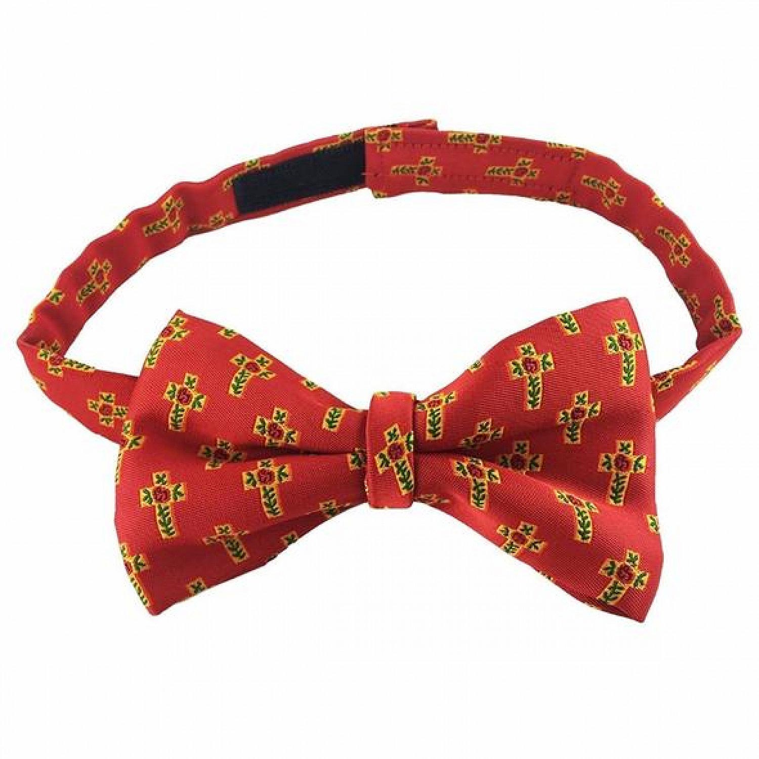 Masonic Silk Rose Croix Degree Bow Tie Red Masonic Silk Rose Croix Degree Bow Tie Red