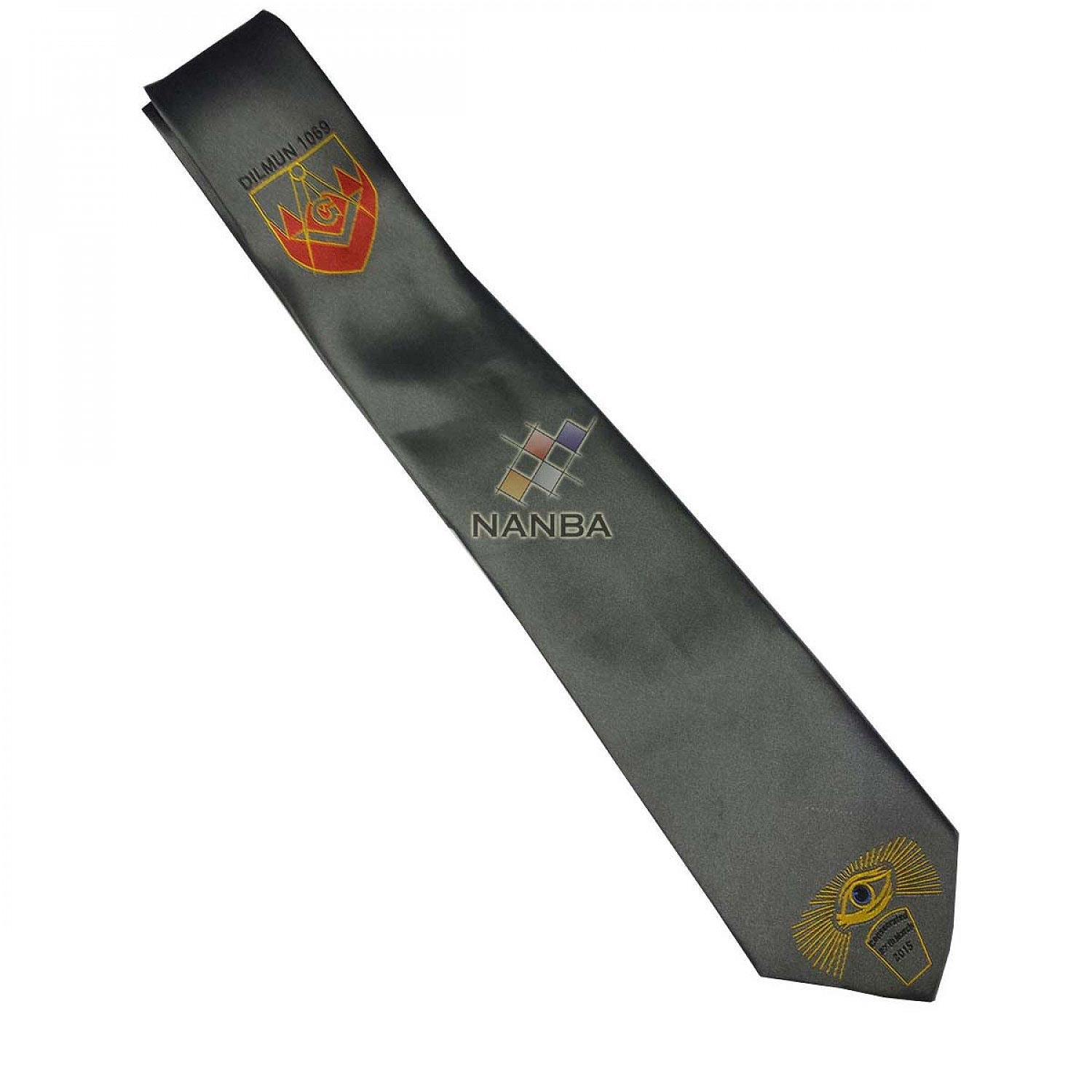 Masonic Tie With Logo Masonic Tie With Logo