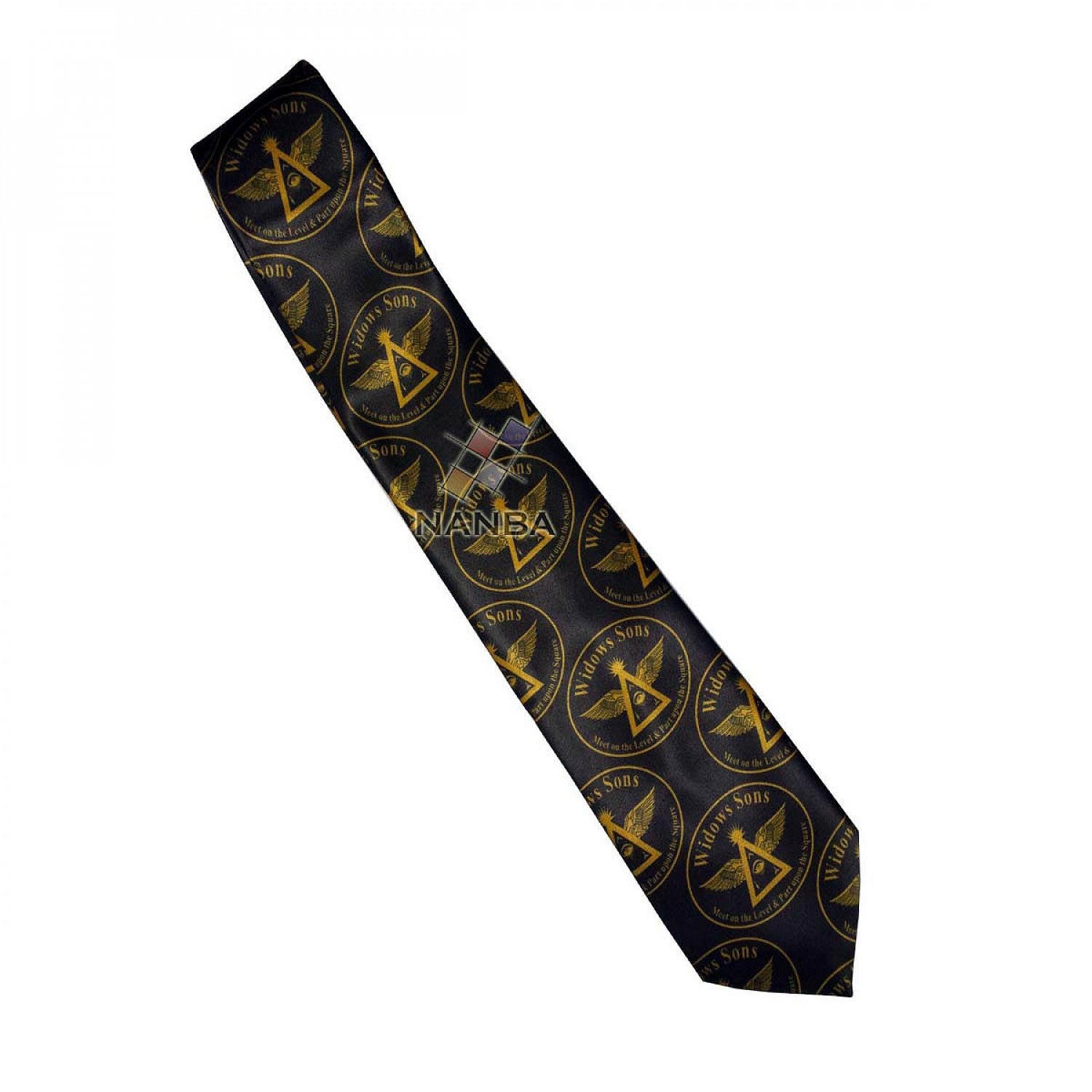 Masonic Tie With Logo Masonic Tie With Logo