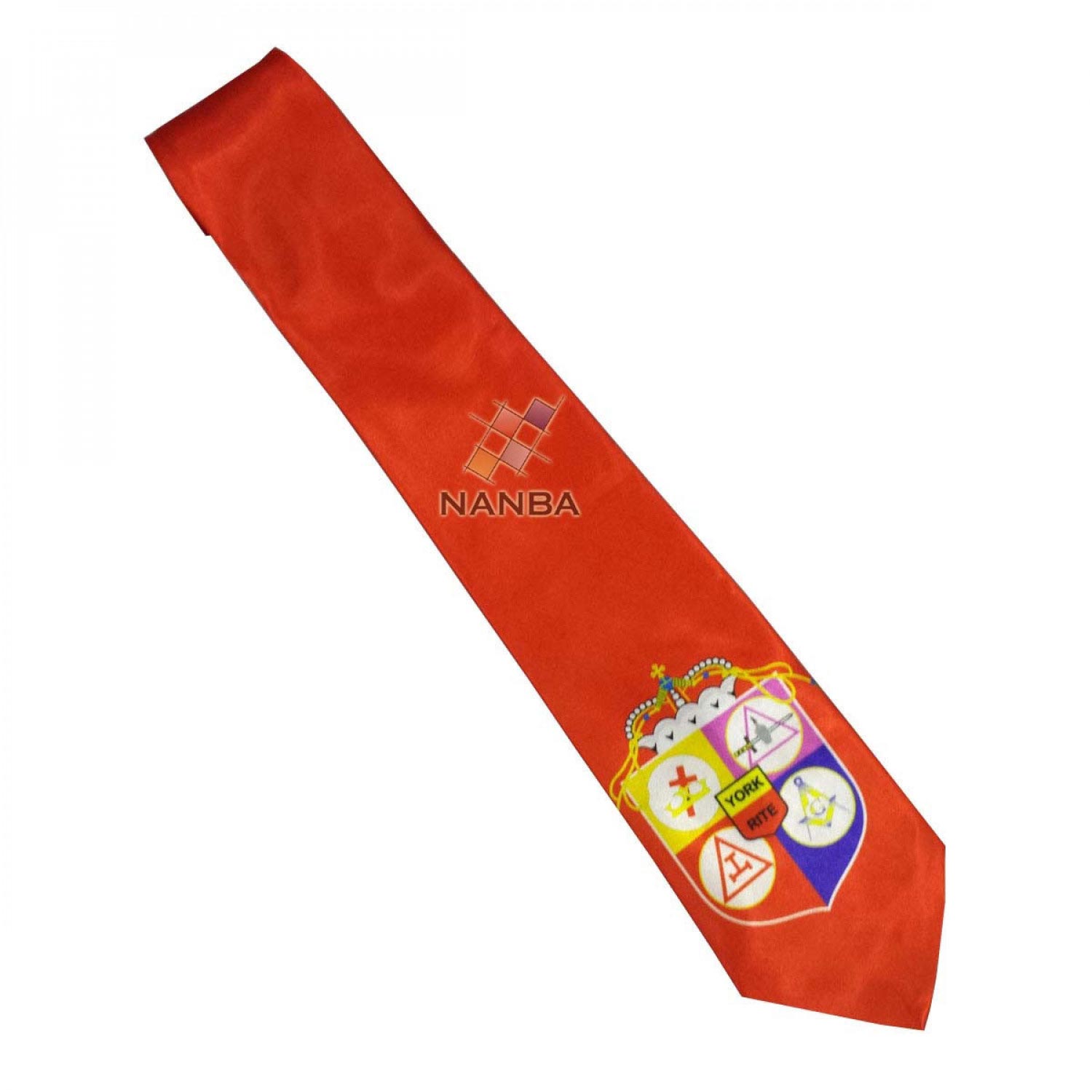 Masonic Tie With Logo Masonic Tie With Logo