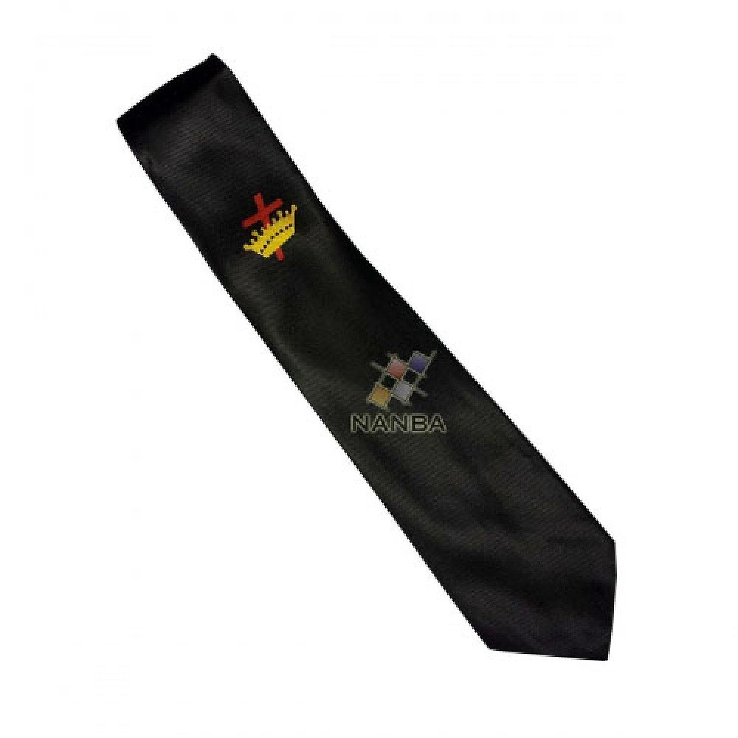Masonic Tie With Logo Masonic Tie With Logo