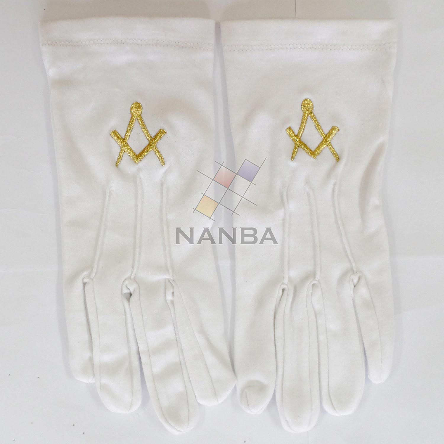 Masonic White Cotton Gloves Masonic White Cotton Gloves