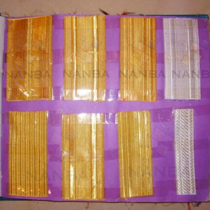 Metallic Gold And Silver Braids or Laces