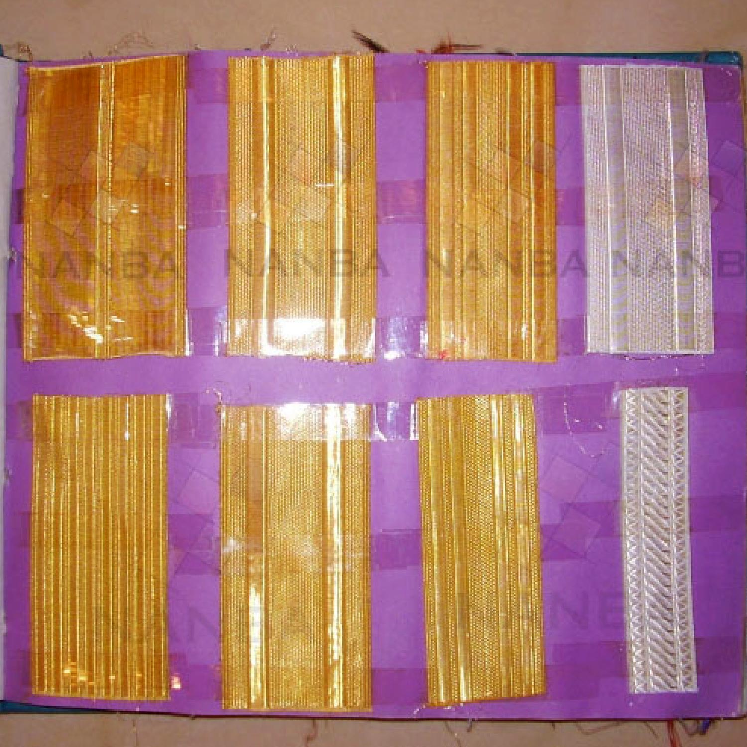 Metallic Gold And Silver Braids or Laces Metallic Gold And Silver Braids or Laces
