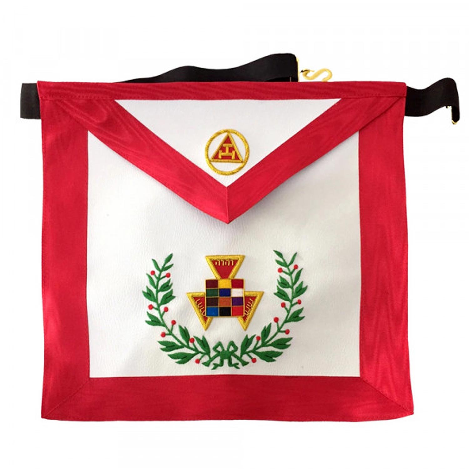 Past High Priest Apron, Royal Arch Hand Embroidered Apron Past High Priest Apron, Royal Arch Hand Embroidered Apron