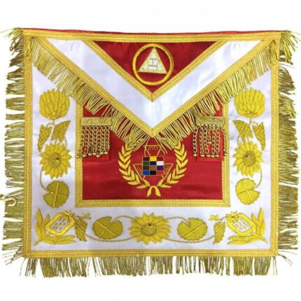 Past Priest Apron Royal Arch Hand Embroidered