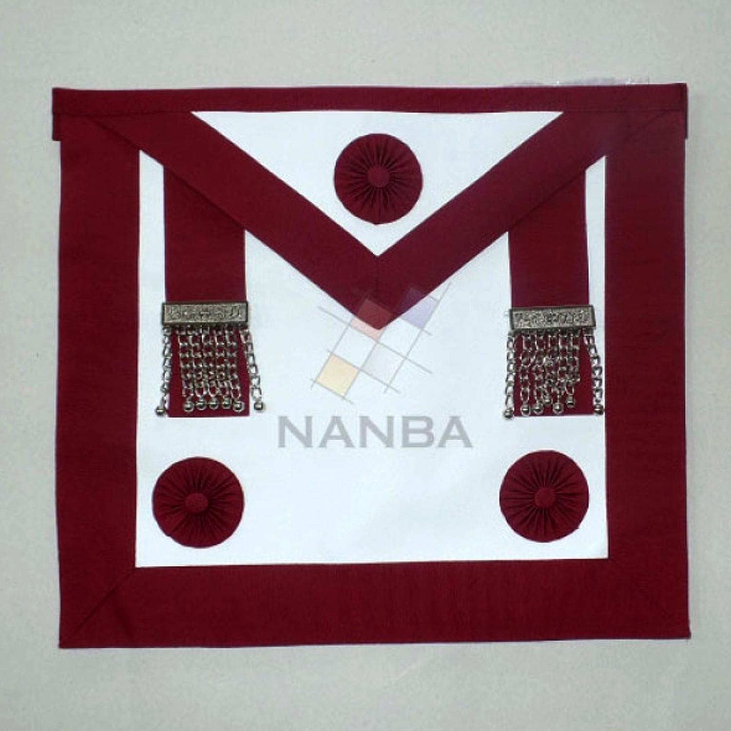 Provincial Steward Apron With Rosettes Provincial Steward Apron With Rosettes