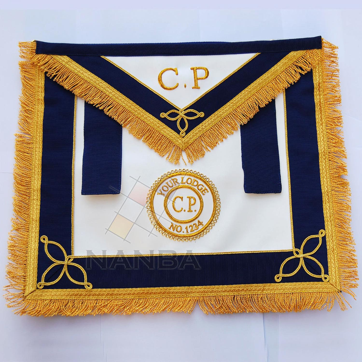 RAOB Apron with Emblem With Finge RAOB Apron with Emblem With Finge