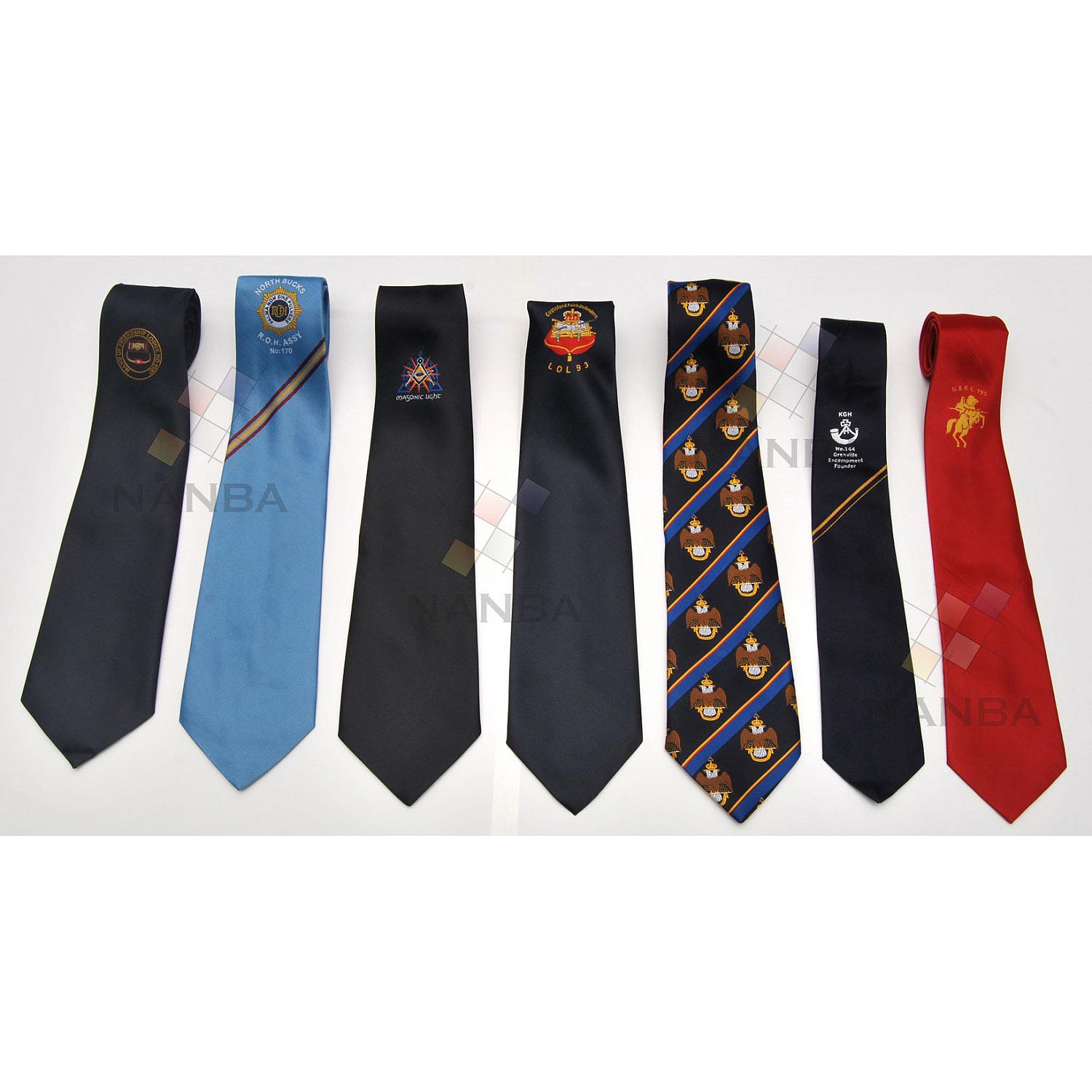 Regalia Ties/Officer Ties Regalia Ties/Officer Ties