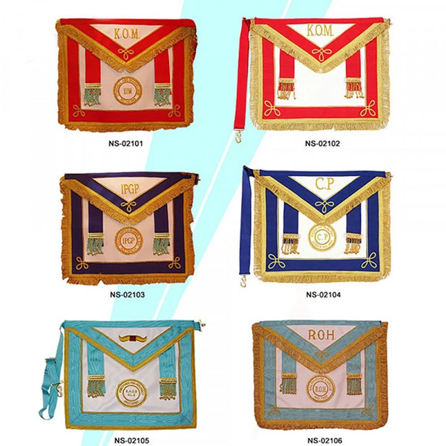 Royal Antediluvian Order of Buffaloes RAOB - Aprons Royal Antediluvian Order of Buffaloes RAOB - Aprons