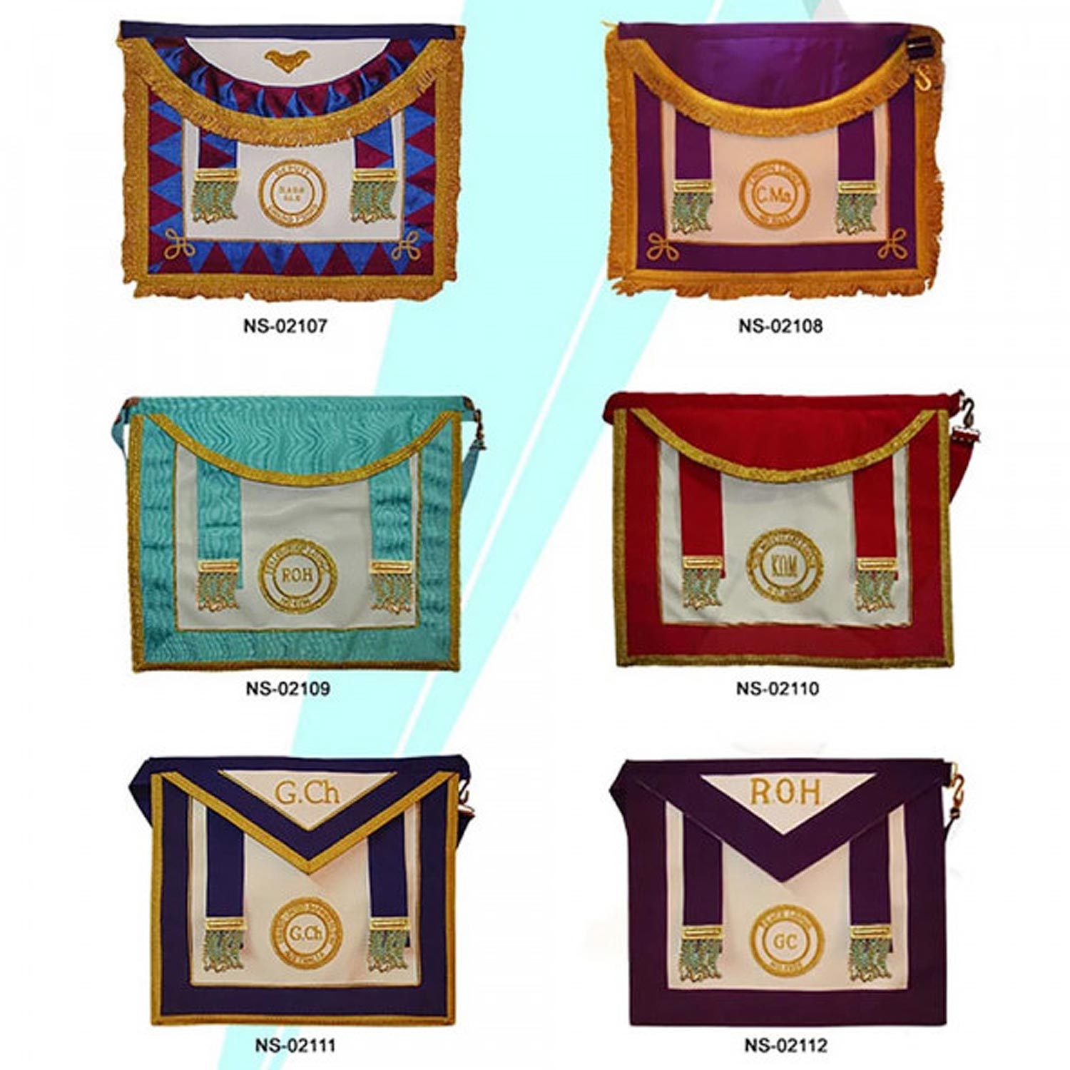 Royal Antediluvian Order of Buffaloes RAOB - Aprons Royal Antediluvian Order of Buffaloes RAOB - Aprons