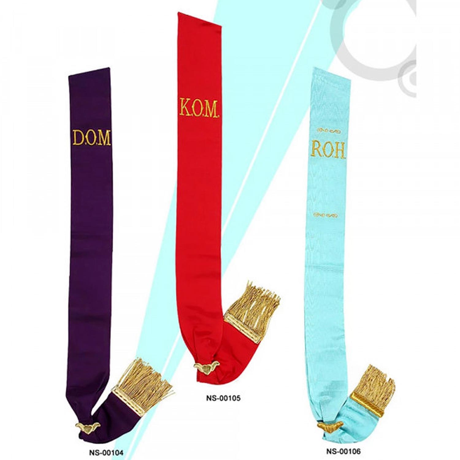 Royal Antediluvian Order of Buffaloes RAOB - Sashes Royal Antediluvian Order of Buffaloes RAOB - Sashes
