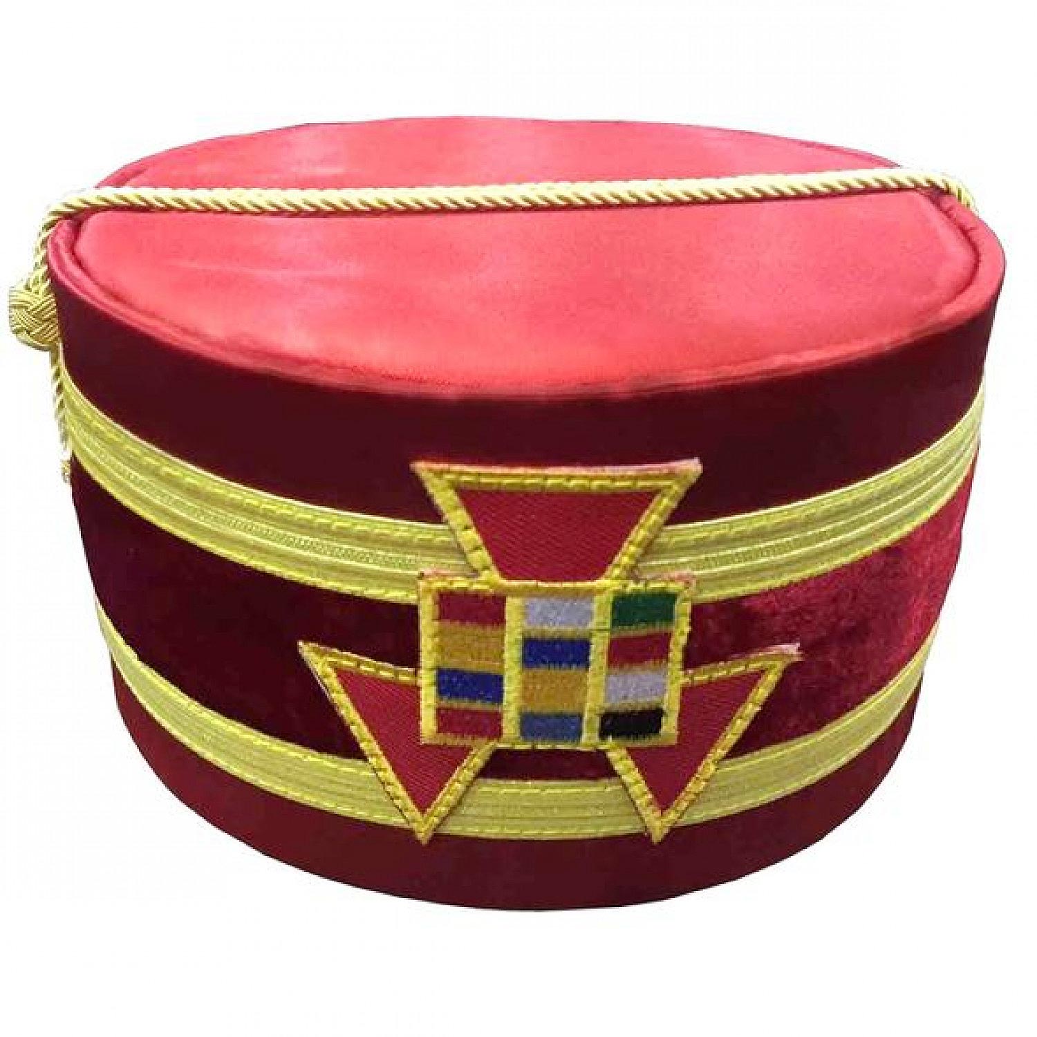 Royal Arch Grand Red Cap Past Priest Emblem Royal Arch Grand Red Cap Past Priest Emblem