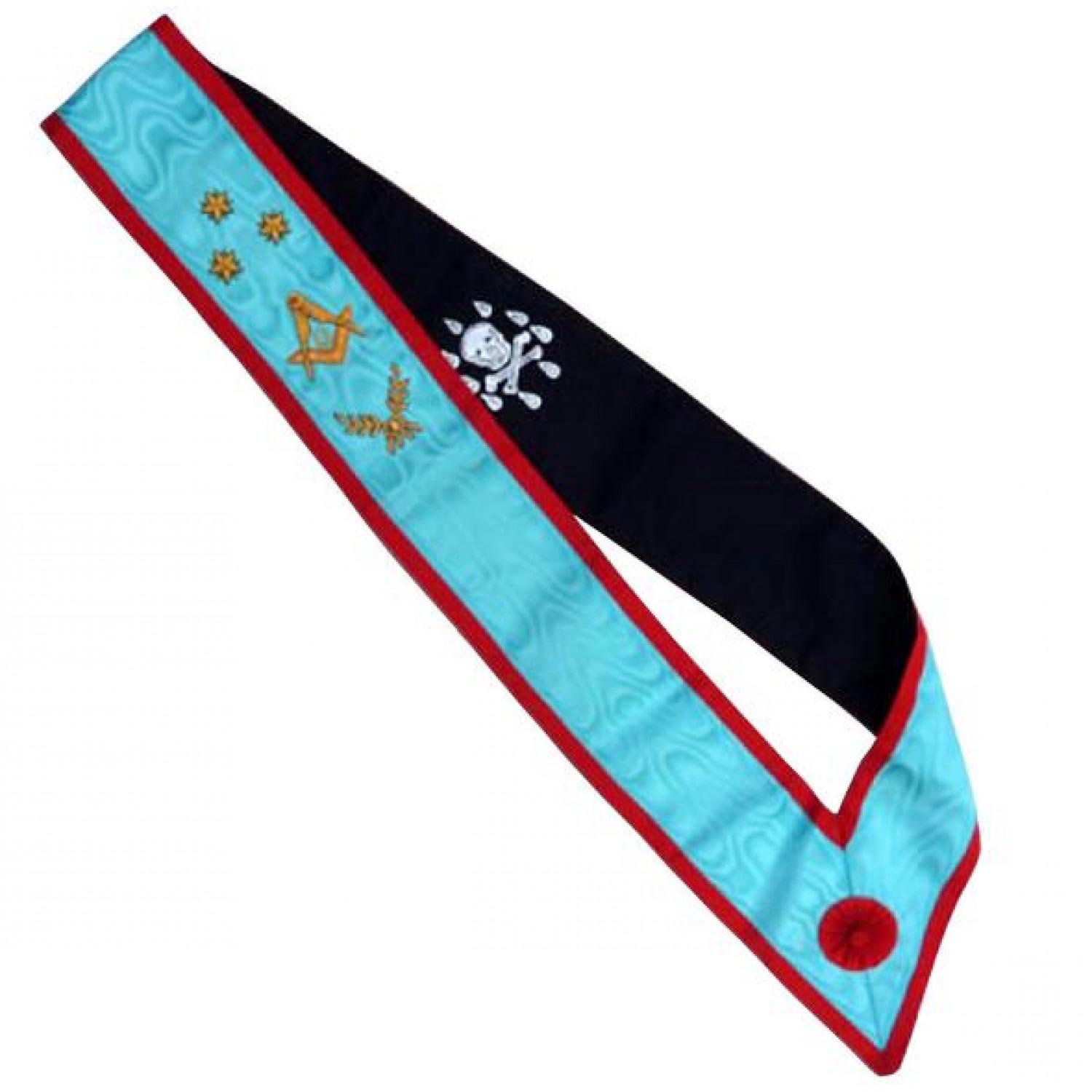 Scottish Rite AASR Master Sash 3 Stars acacia Scottish Rite AASR Master Sash 3 Stars acacia