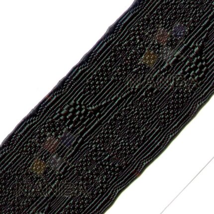 Uniform Black Lace with Pattern