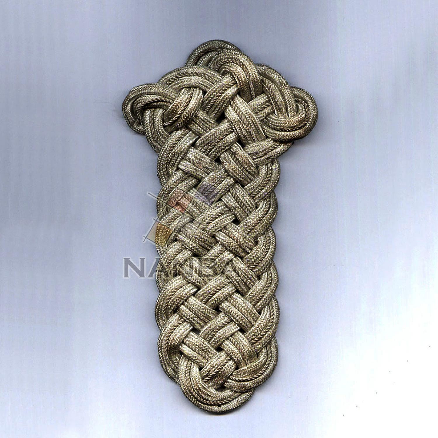Uniform CORD Shoulder Board (Silver) Uniform CORD Shoulder Board (Silver)