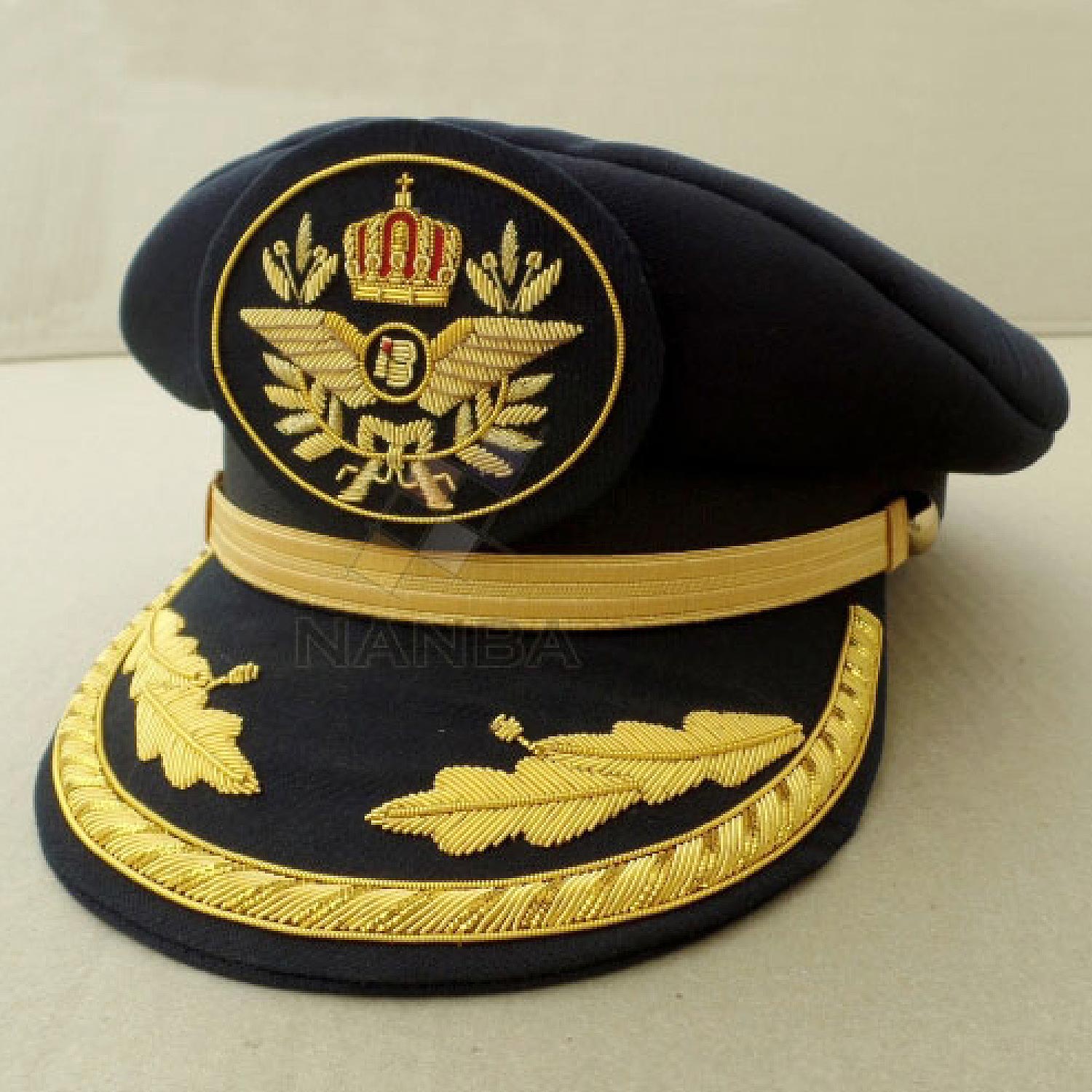 Uniform Embroidered Peaked Cap Uniform Embroidered Peaked Cap
