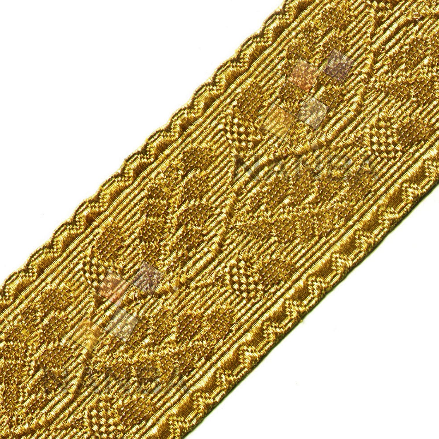 Uniform Gold Braid or Lace with Acacia leaves (Rich Pattern) Uniform Gold Braid or Lace with Acacia leaves (Rich Pattern)